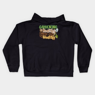 Gardening t-shirt Kids Hoodie